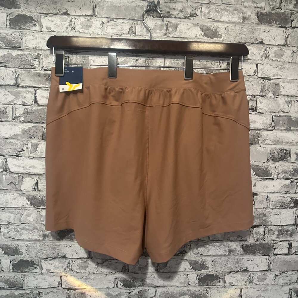 NWT Old Navy Shorts High Rise Power Soft 3 in 1 Tan Size XL - Picture 6 of 14